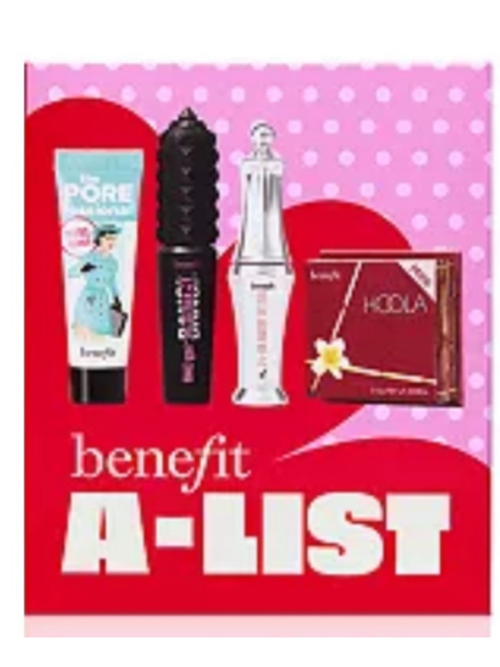 BENEFIT - LIMITED EDITION ALIST 4 PIECE SET